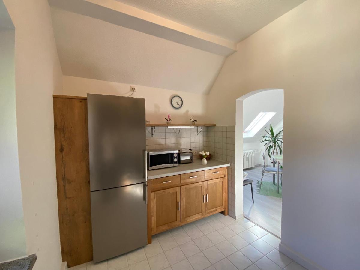 Waldblickwohnung Mit Schoener Terrasse Und Kamin Sebnitz Luaran gambar