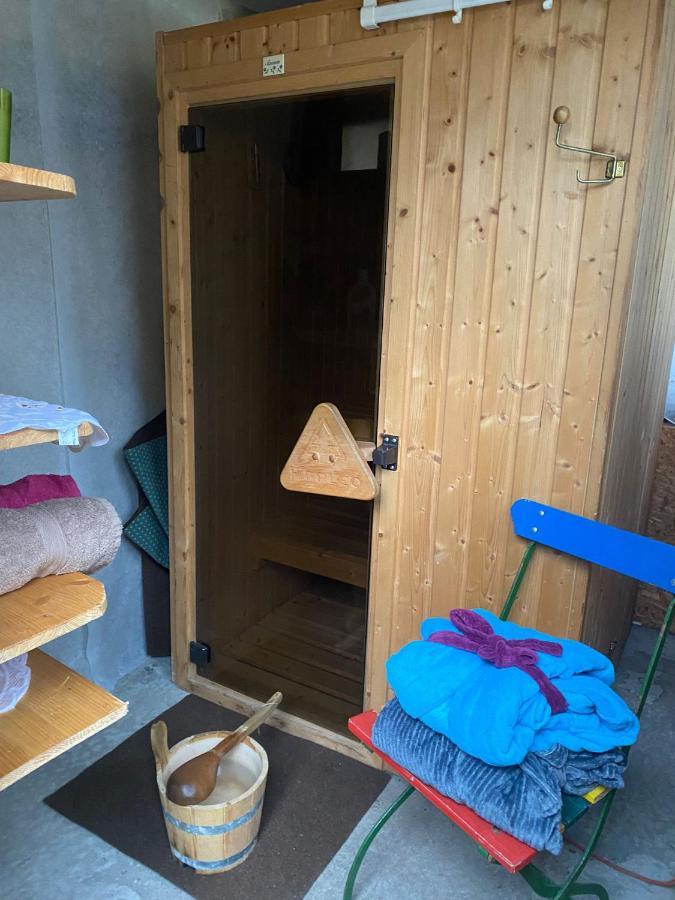 Waldblickwohnung Mit Schoener Terrasse Und Kamin Sebnitz Luaran gambar