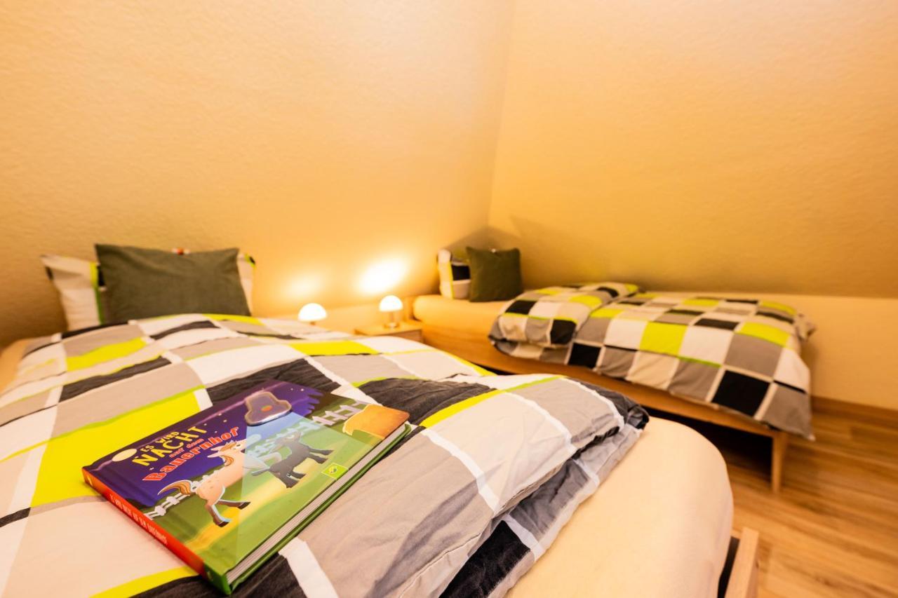 Waldblickwohnung Mit Schoener Terrasse Und Kamin Sebnitz Luaran gambar